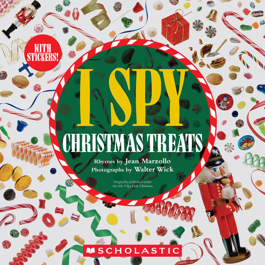 I Spy Christmas Treats - Paperback - With Stickers! - Scholastic Books