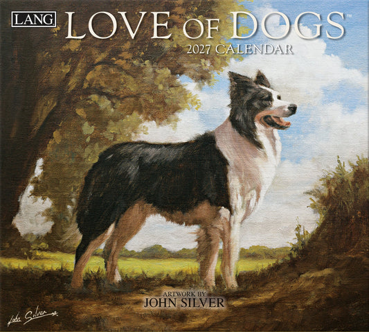 Lang Calendar - Love of Dogs - John Silver