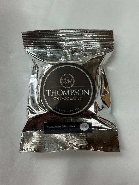 Mega Milk Mint Melodies - 50g Single Bar - M. Thompson