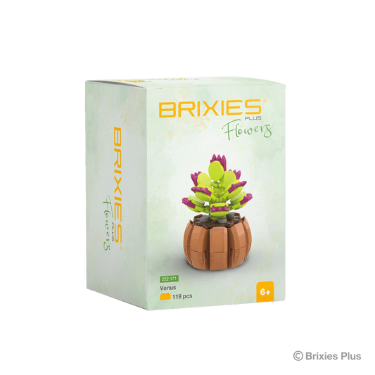 Brixies Plus Flowers - Venus - LEGO Brand Compatable