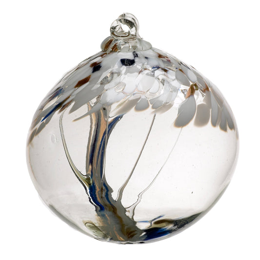 Tree of Enchantment 6" - Peace - Friendship Ball - Canadian Blown Glass