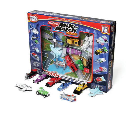 Micro Mix or Match Vehicles - Deluxe 2 - Ages 3+