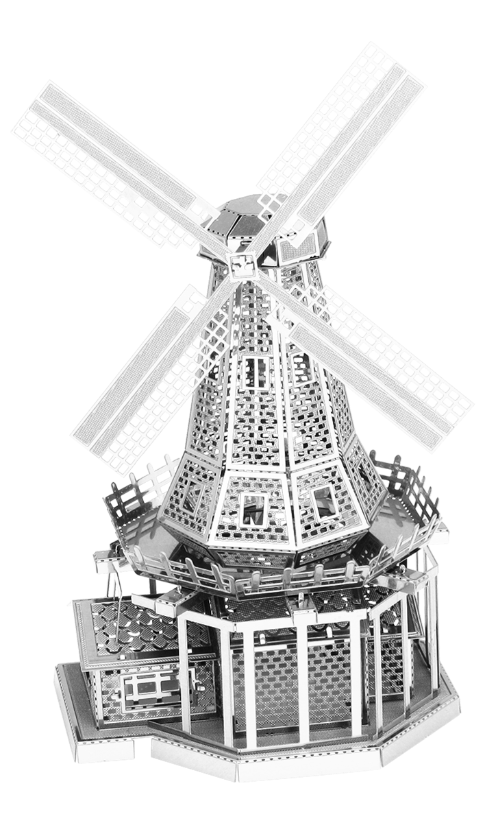 Metal Earth - Windmill - Steel Model Kit - 2 Sheet Model