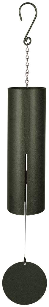 Wind Chime - Deep Single Tone - 36" Cylinder Bell - Green Fleck