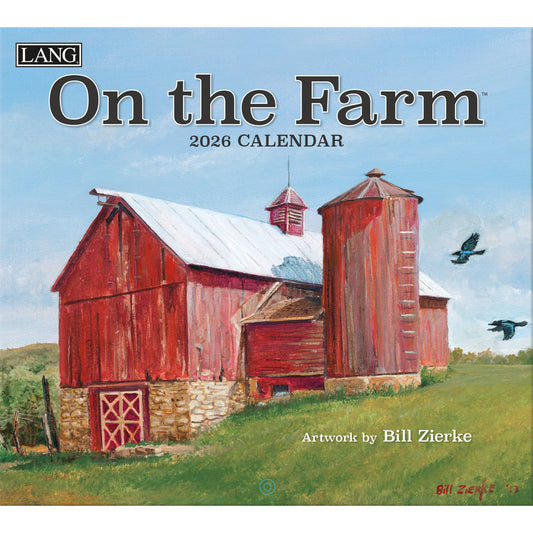 Lang Calendar - On the Farm - Bill Zierke - Barns