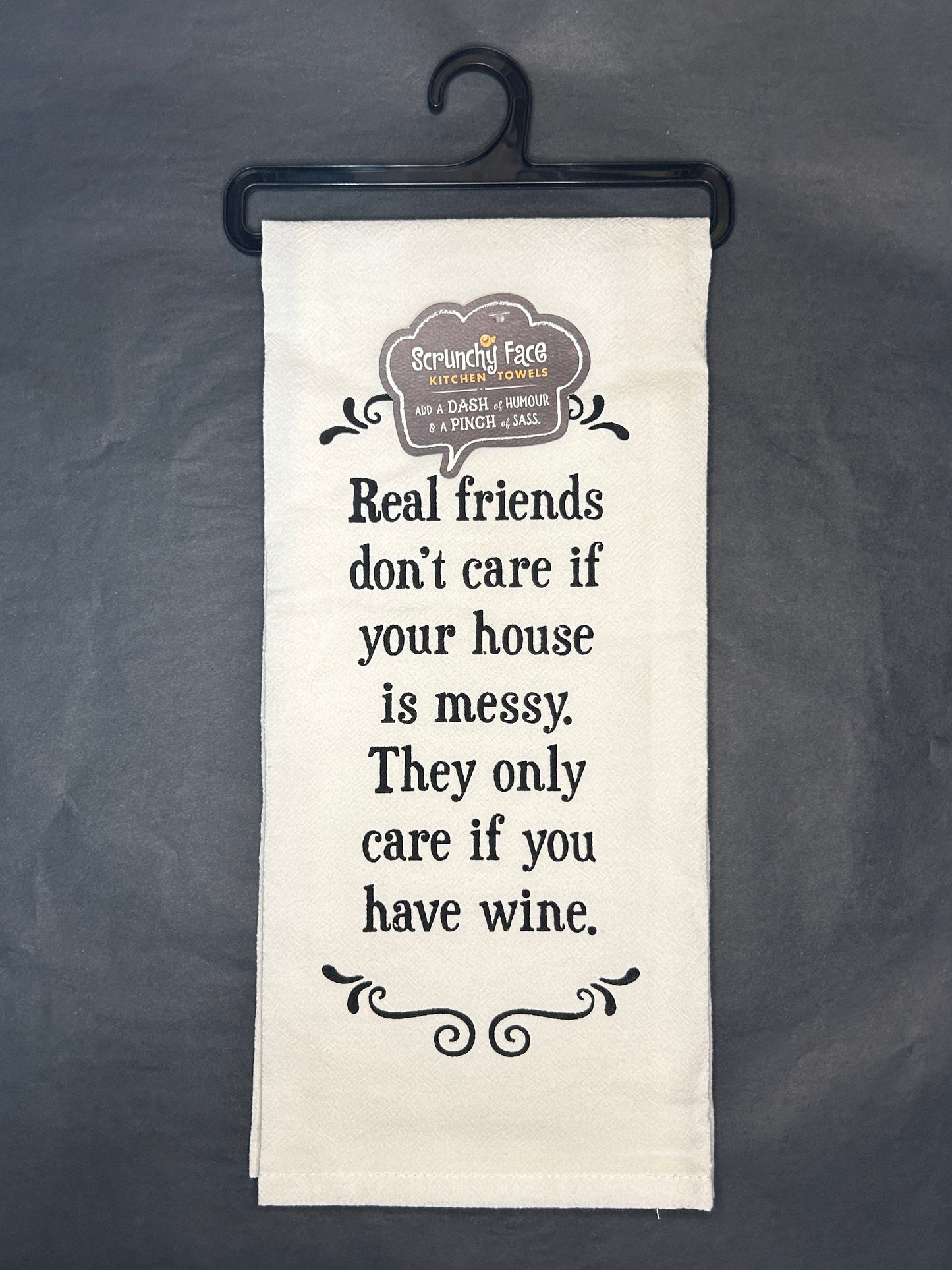 Kitchen Towel - Real Friends - 100% Cotton