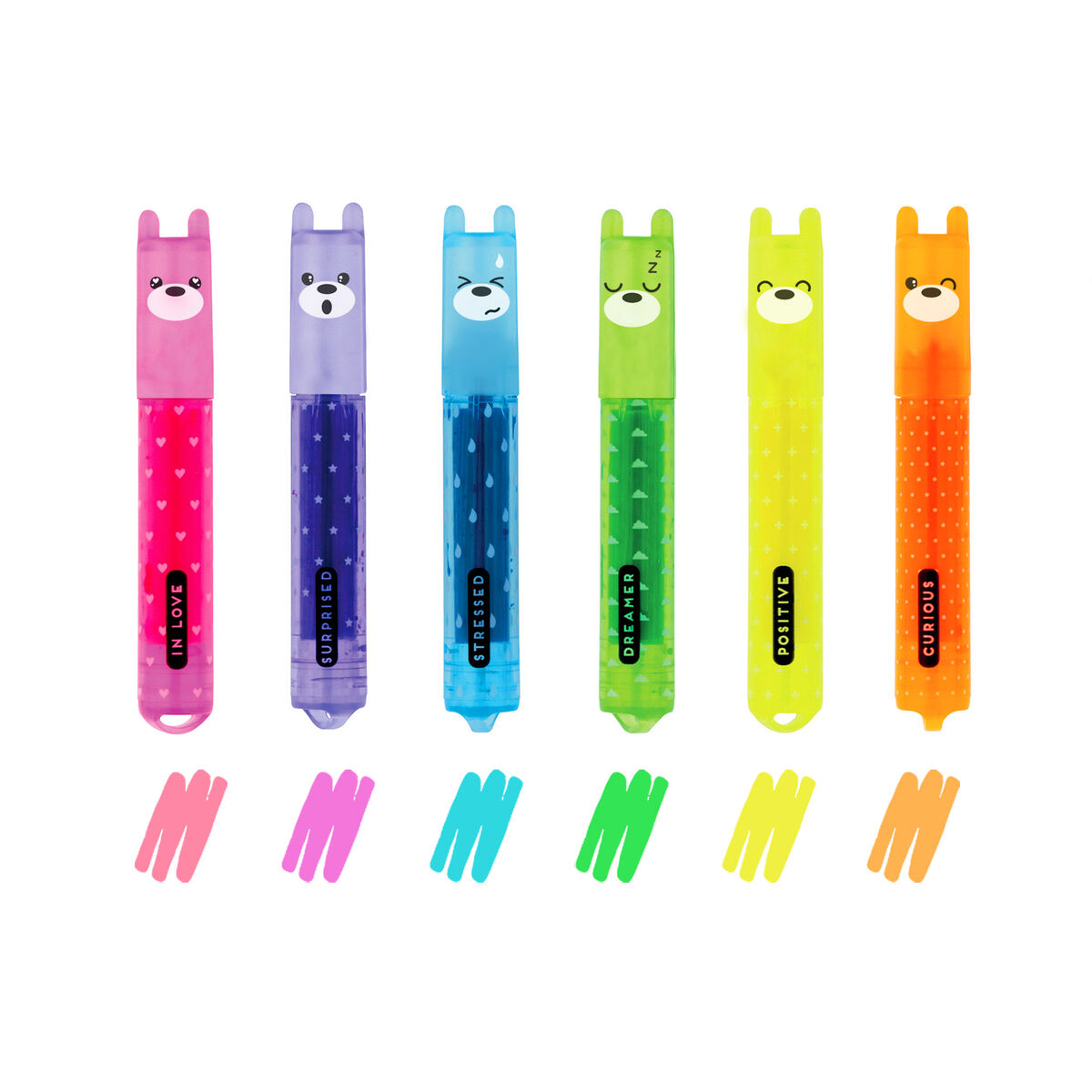 Teddy's Mood - Neon Highlighters - Legami