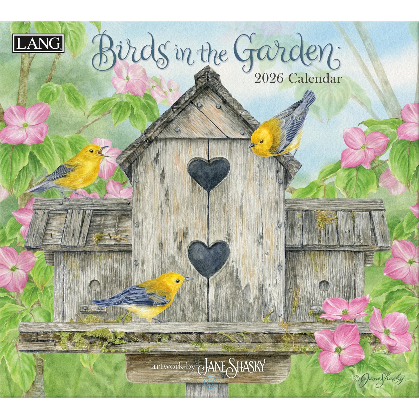 Lang Calendar - Birds in the Garden - Jane Shasky