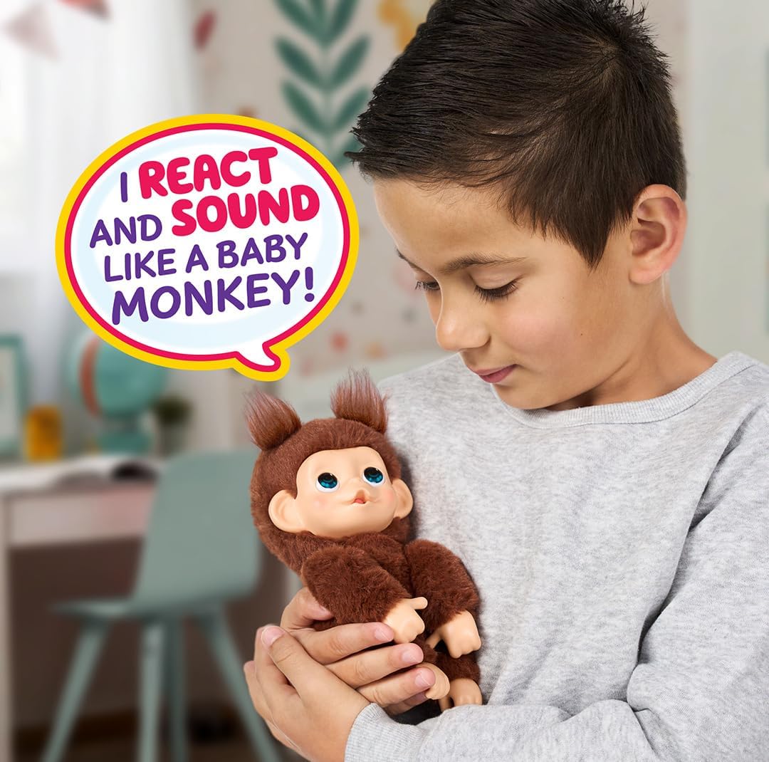 My Baby Monkey Mini - Chikki Cherry - Little Live Pets
