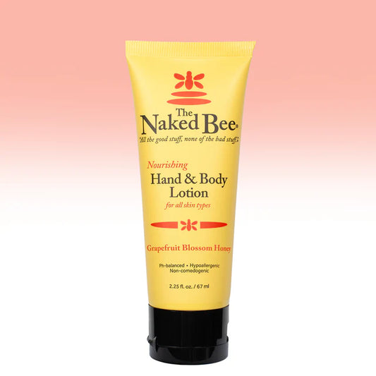 Hand & Body Lotion 2.25 oz - Grapefruit Blossom Honey - The Naked Bee