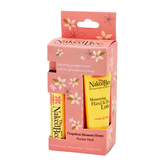 Gift Set - Pocket Pack - Lotion and Lip Balm - Grapefruit Blossom Honey