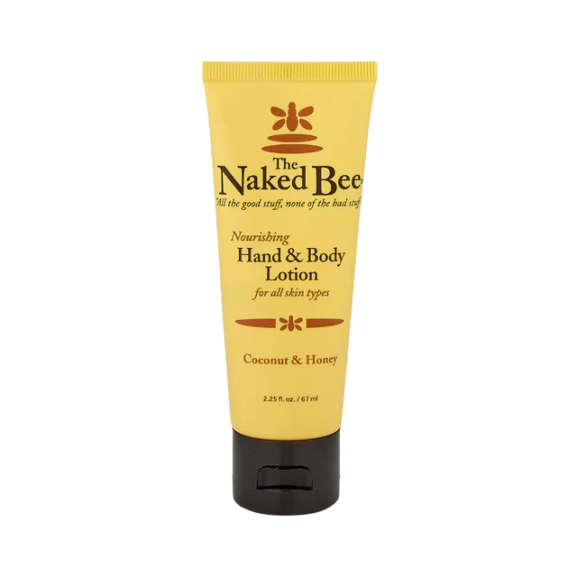 Hand & Body Lotion 2.25 oz - Coconut & Honey - The Naked Bee