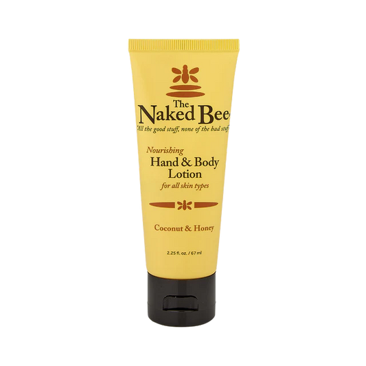 Hand & Body Lotion 2.25 oz - Coconut & Honey - The Naked Bee