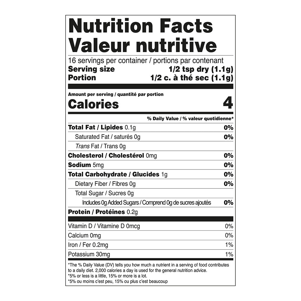 Chilled Dip Mix - Roasted Pepper - 18g - Prepared in Canada