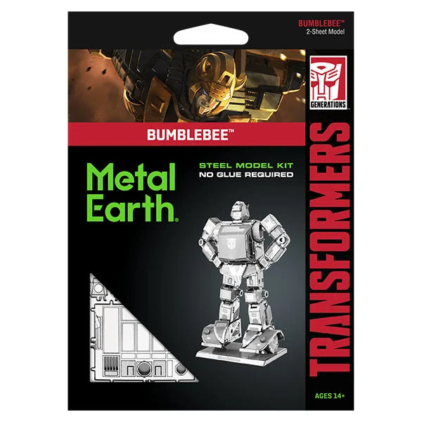 Metal Earth - Bumblebee - Transformers - Steel Model Kit - 2 Sheet Model