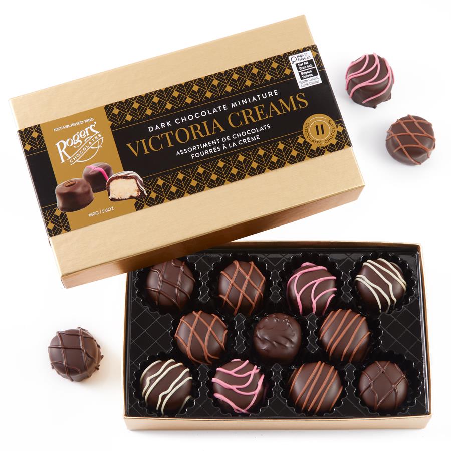 Mini Victoria Creams Gold Box of Chocolates