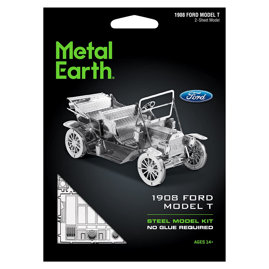 Metal Earth - 1908 Ford Model T - Steel Model Kit - 2 Sheet Model