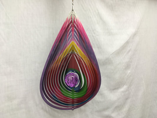 Teardrop Multicolour Large - Wind Spinner
