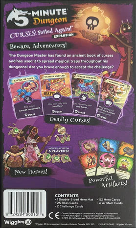 5-Minute Dungeon Expansion - Curses! Foiled Again! - Base Game Required
