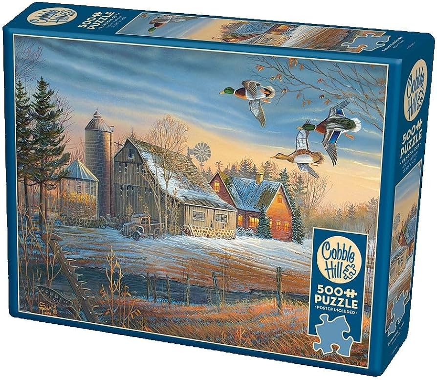 Farmstead Flyby - 500 Piece Cobble Hill Puzzle