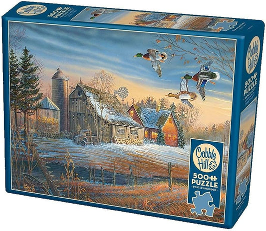 Farmstead Flyby - 500 Piece Cobble Hill Puzzle