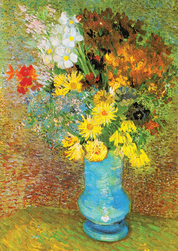 Van Gogh - Vase with Daisies and Anemones - 1000 Piece - Enjoy Puzzle