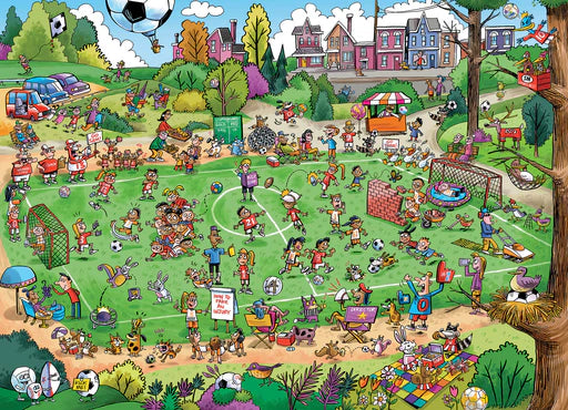 Offside Antics - Doodletown - 1000 Piece - Cobble Hill Puzzle