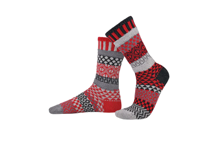 Mercury - Extra Large - Mismatched Crew Socks - Solmate Socks