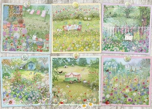 Cottage Gardens- 1000 Piece Cobble Hill Puzzle