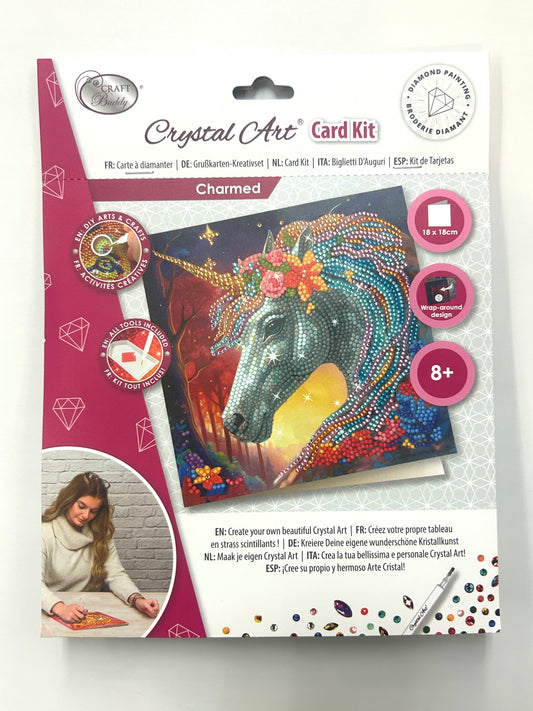 Crystal Art Card Kit - Charmed - Craft Kit