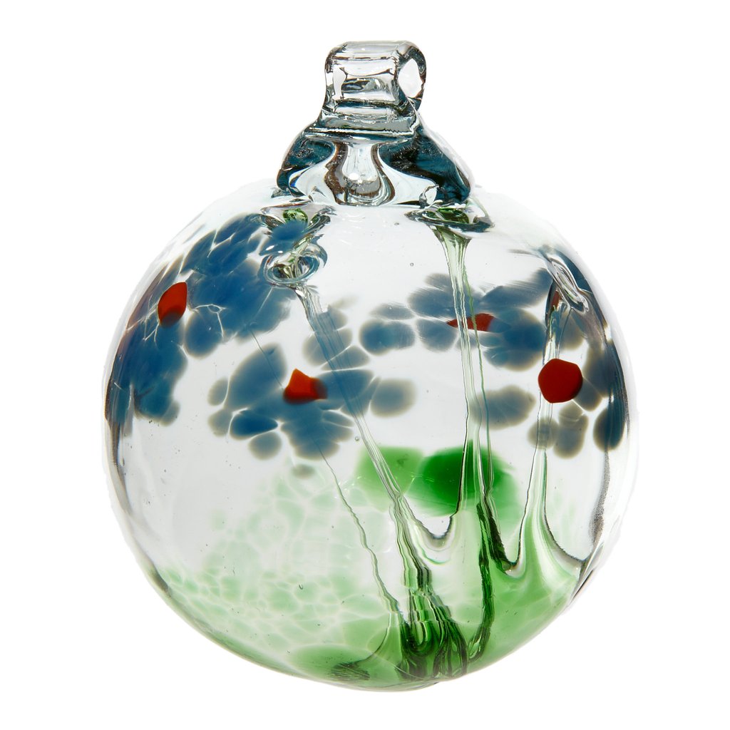 3" Blossom Friendship Ball - Sympathy - Canadian Blown Glass