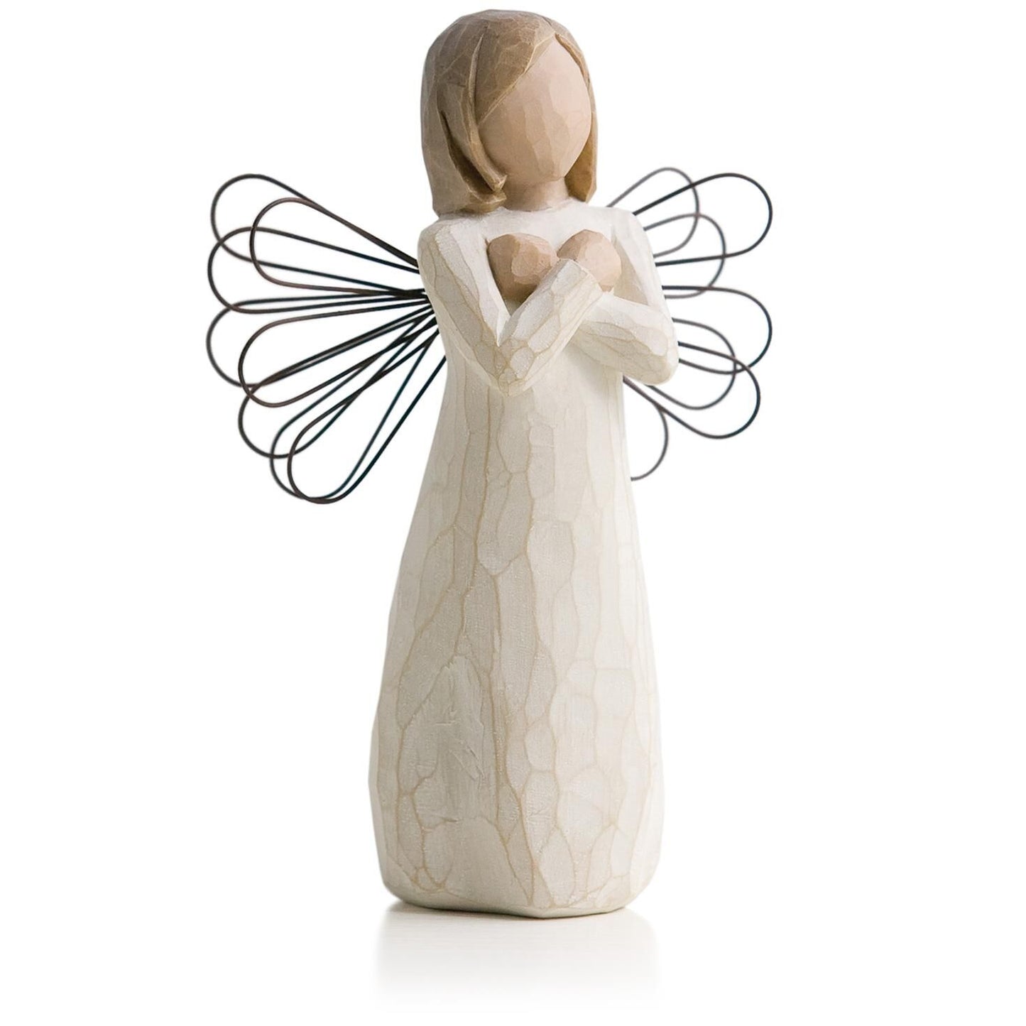 Willow Tree: Sign for Love - Angel with Arms Crossed -  Wire Wings