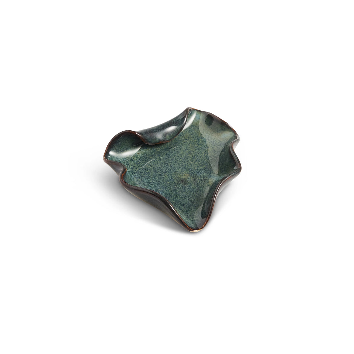 Ring Dish - Melody Sable Edging - Hilborn Pottery