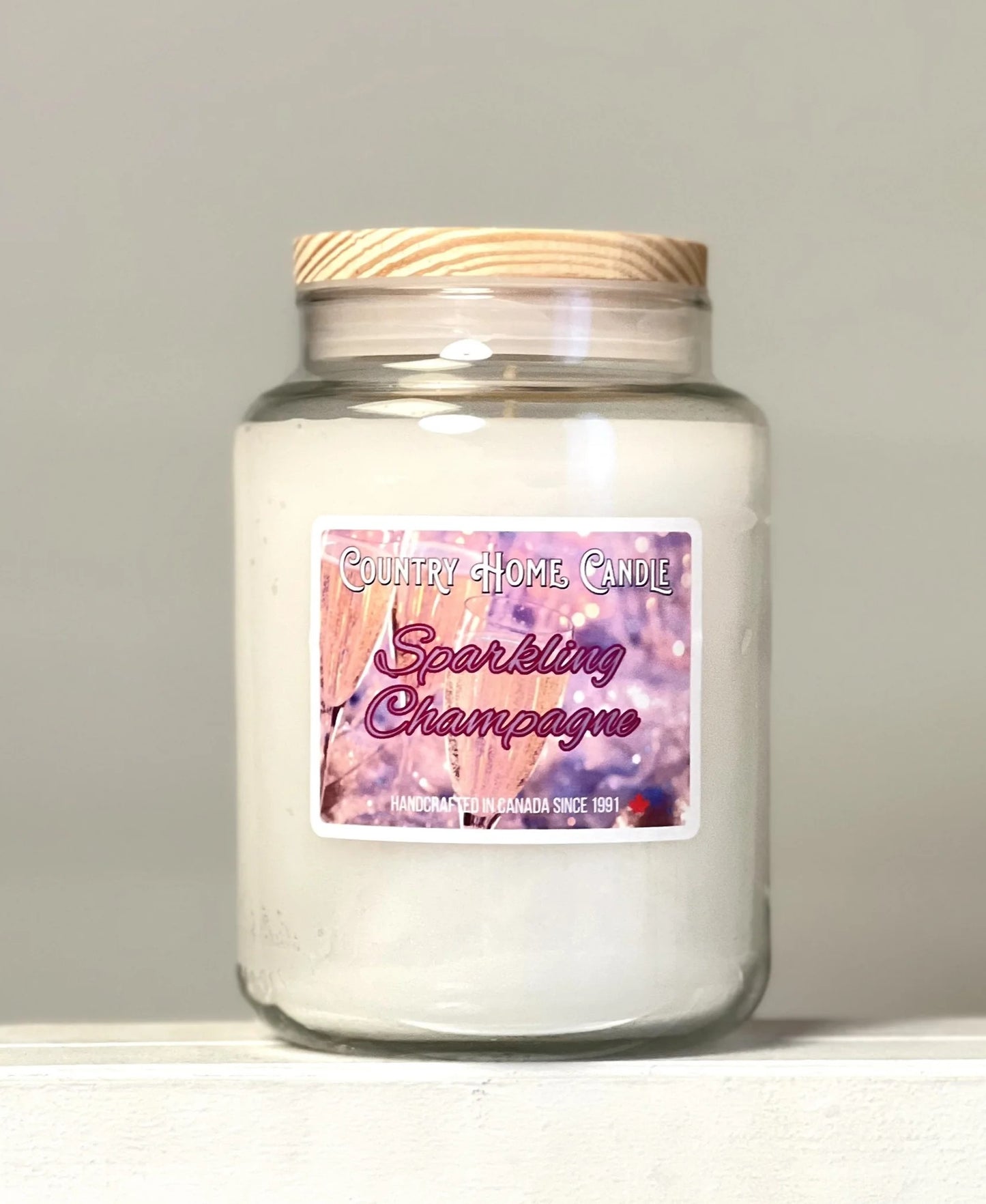 Sparkling Champagne - Large Jar - Country Home Candle