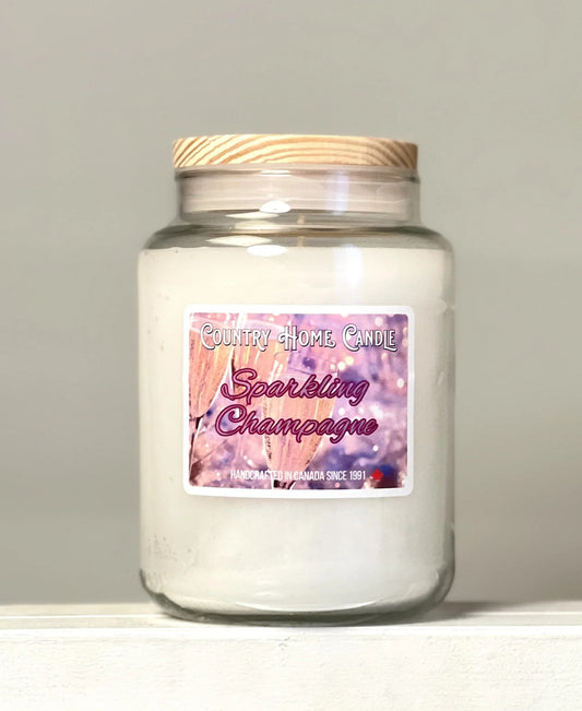 Sparkling Champagne - Large Jar - Country Home Candle