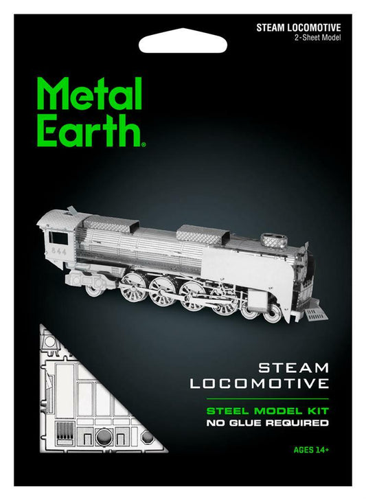 Metal Earth - Steam Locomotive - Steel Model Kit - 2 Sheet Model