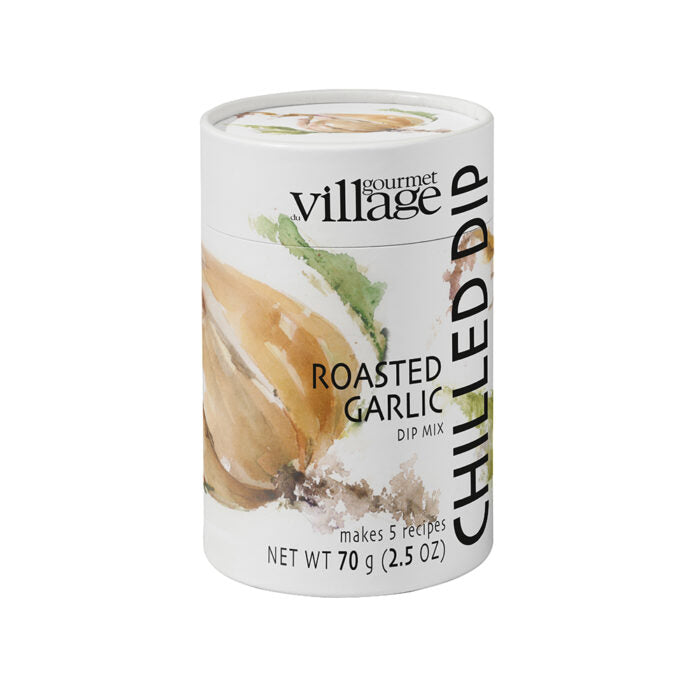 Chilled Dip Mix - Roasted Garlic - Canister - Prepared in Canada