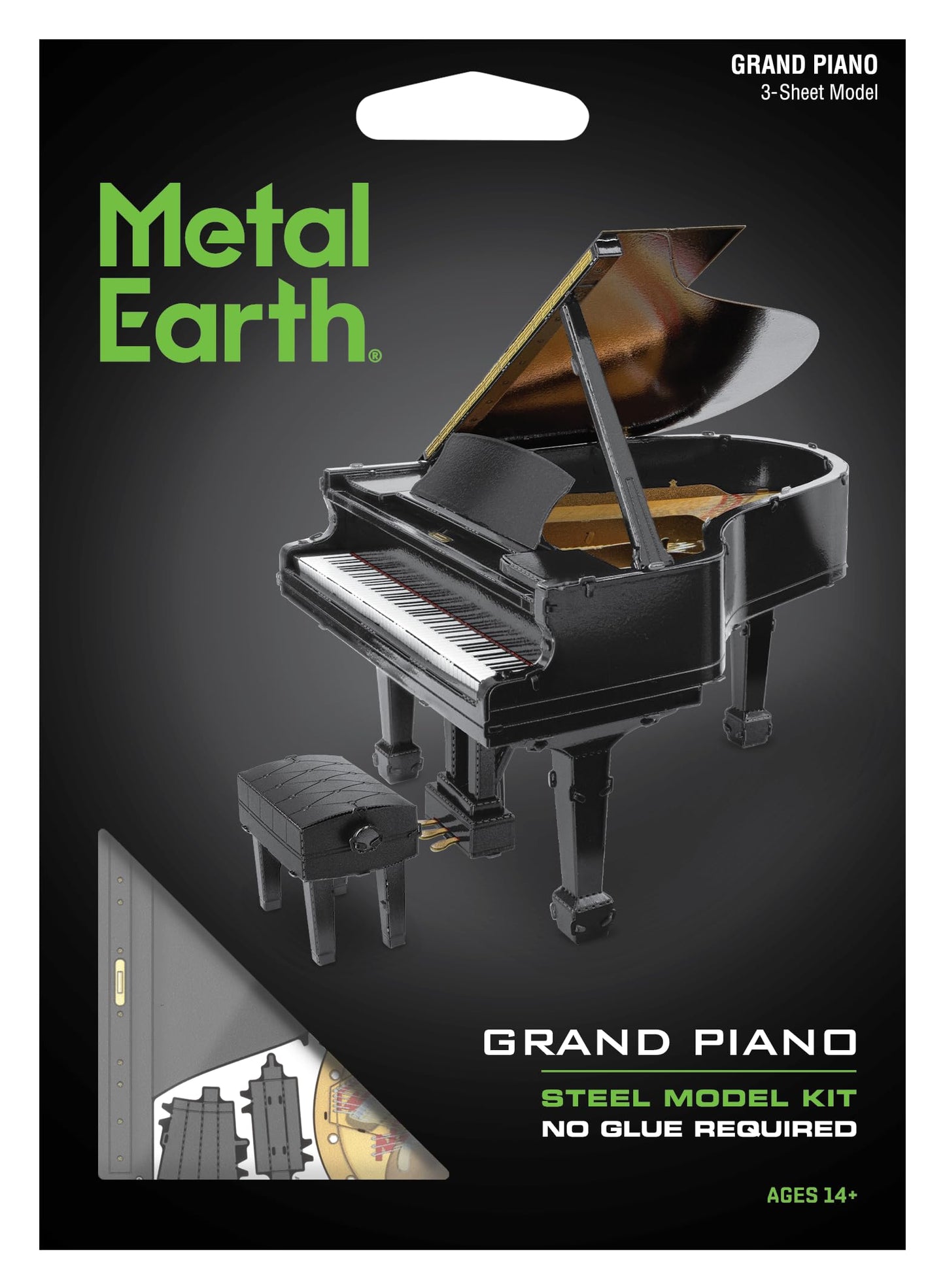 Metal Earth - Grand Piano - Steel Model Kit