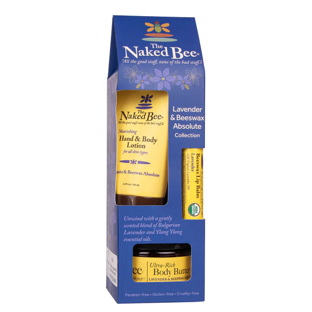 Gift Set - Lavender & Beeswax Absolute - The Naked Bee