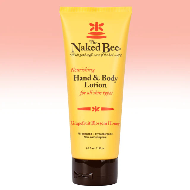 Hand & Body Lotion 6.7 oz - Grapefruit Blossom Honey - The Naked Bee
