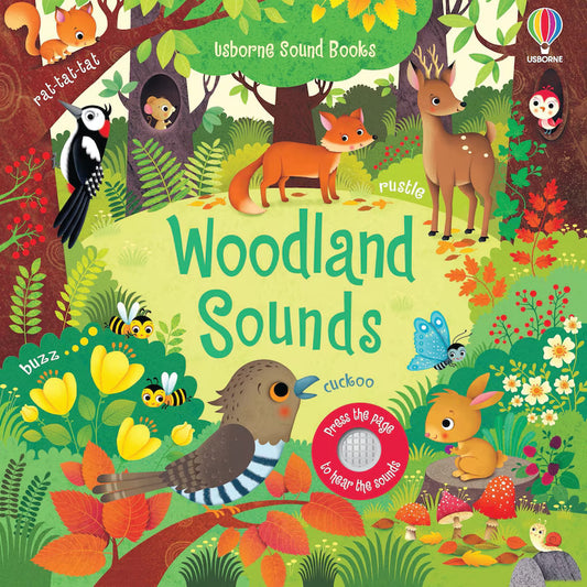 Woodland Sounds - Sound Board Book - Usborne